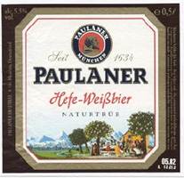 Cerveza Paulaner Hefe-Weissbier