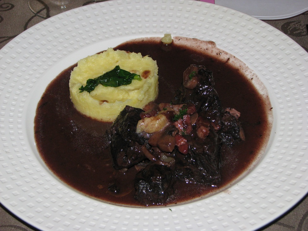 Caveau des Arches "boeuf bourguignon"