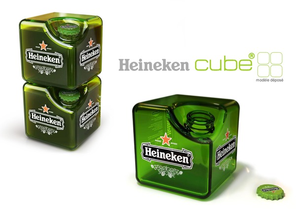 Heineken-cube