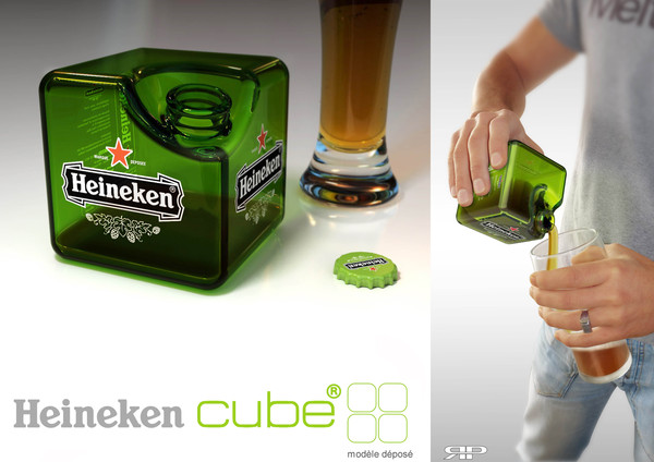 Heineken-cube