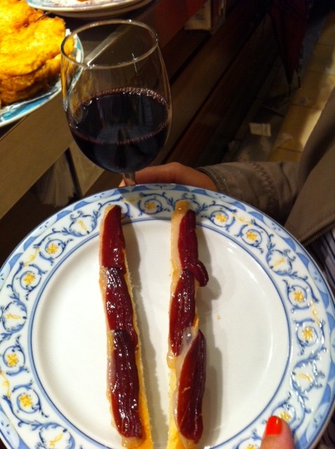 El jamón de pato del Bar Martínez