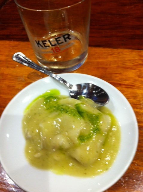 La Kokotxa de La Cuchara de San Telmo