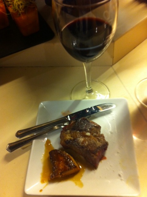 El solomillo de buey con foie, del Zeruko