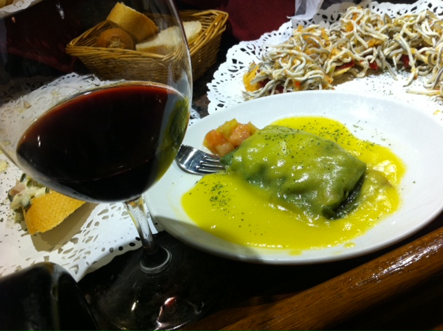 El creppe de bacalao de Gandarias