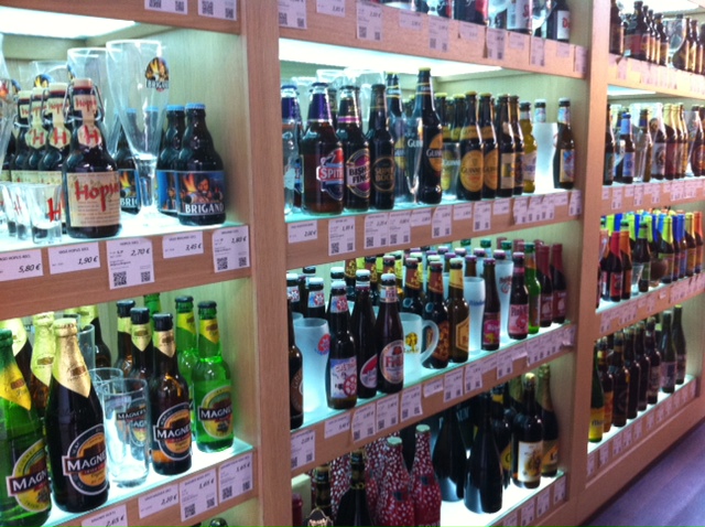 Puesto cervezas Mercado Central