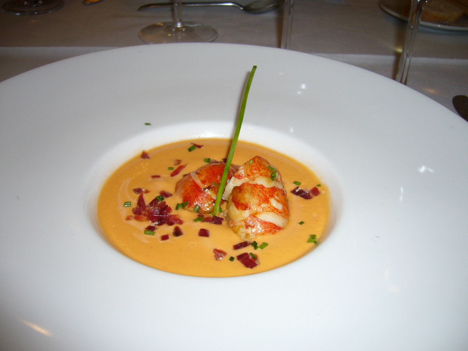 El Conjuro Salmorejo con bogavante