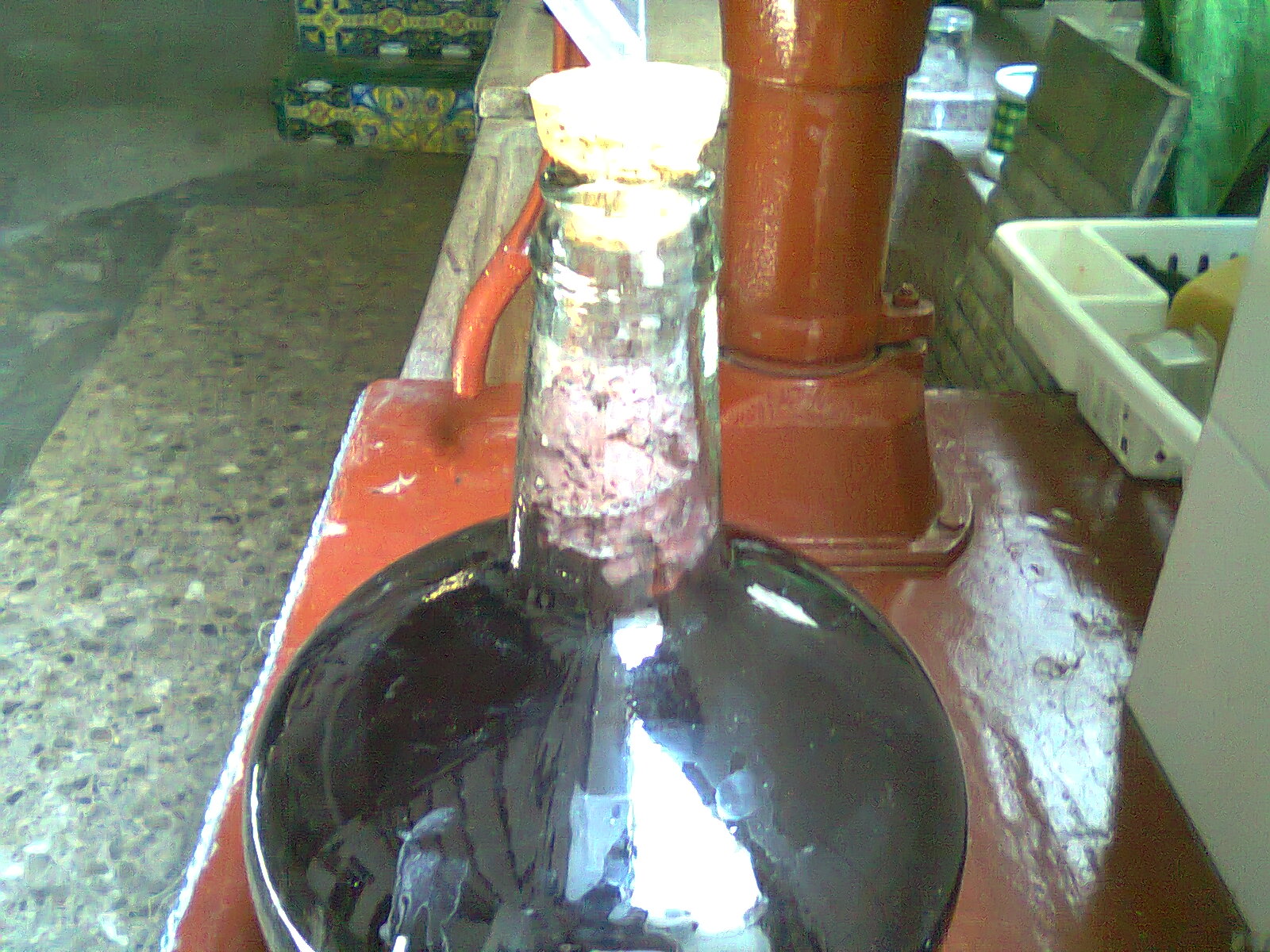 Es suficiente el contacto con el vino?