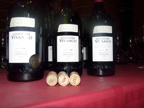 Colección Vivanco Parcelas de Garnacha 2005, 2006 y 2008