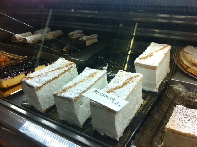 En la pastelería