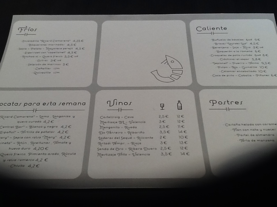 Restaurante Central Bar by Ricard Camarena 