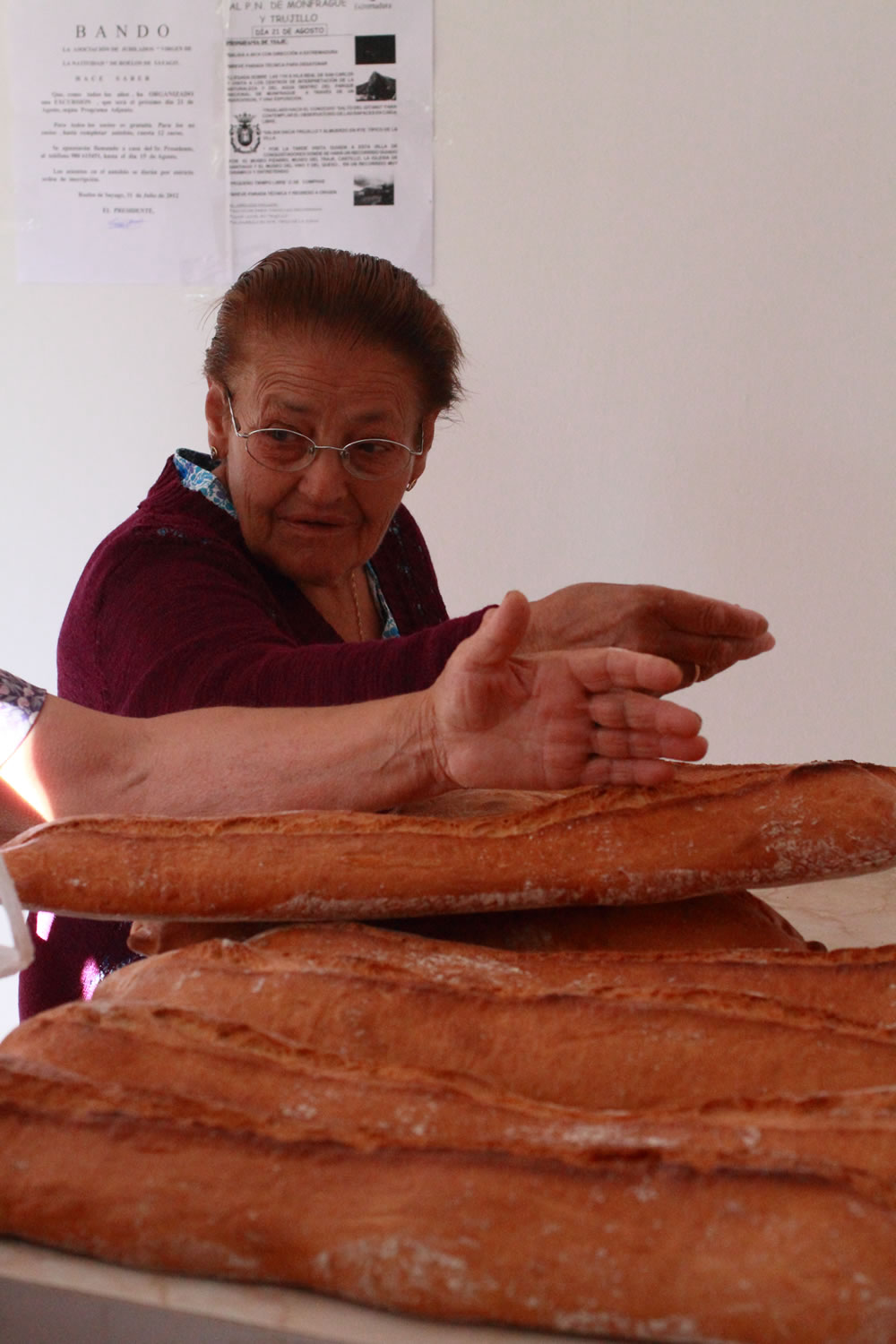Clientas en la panadería