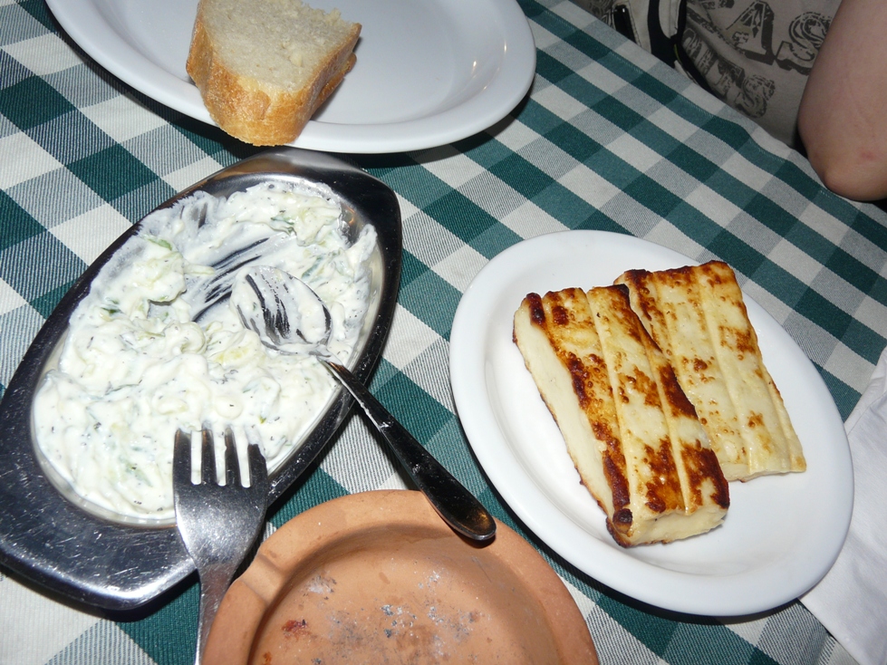 Militzis Halloumi y Tzatziki