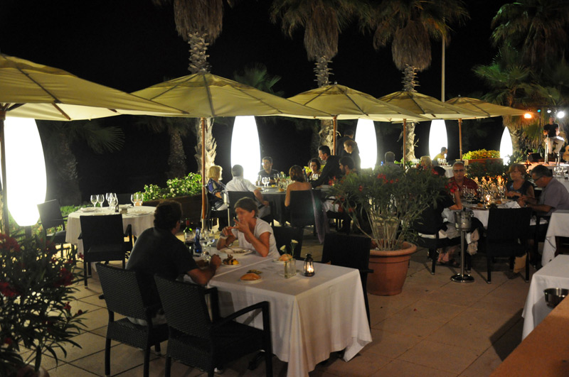 Restaurante Acqua Sitges Cenas con cocina marinera