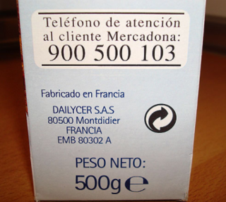 Cereales de Mercadona fabricados en Francia