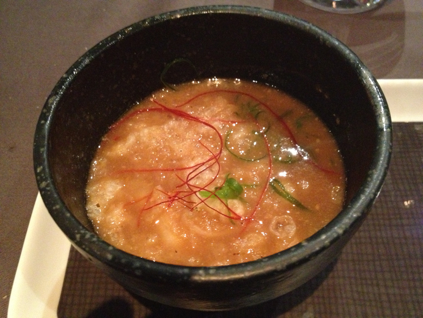 Komori en Valencia Ramen no gyoza