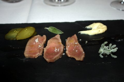 Roastbeef de jabalí ahumado