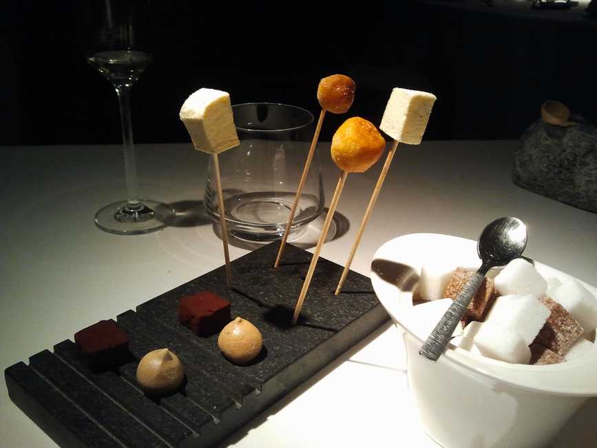 Restaurante Trigo Petit fours