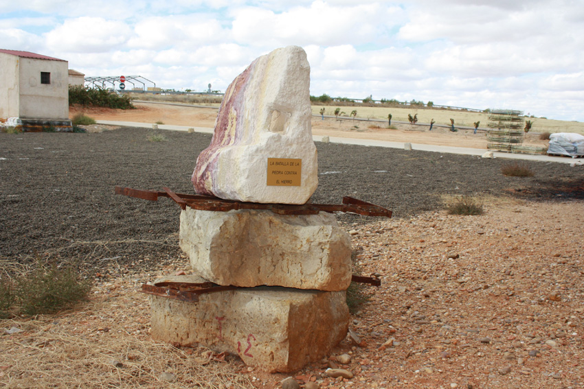 Bodega Liberalia. Escultura.