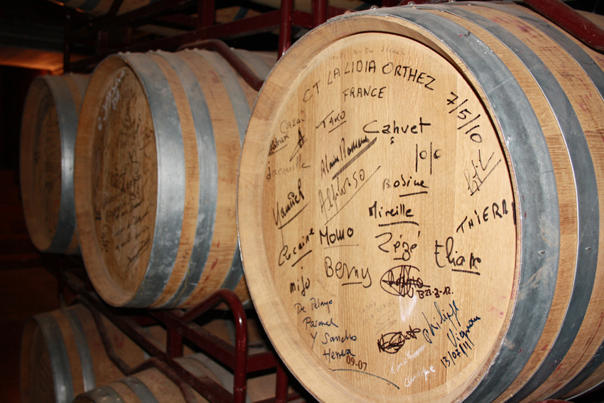 Bodegas Liberalia. Barricas.