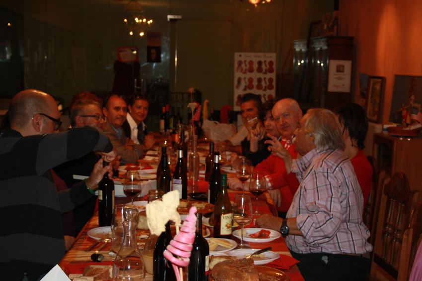 Bodegas Liberalia. Comida.