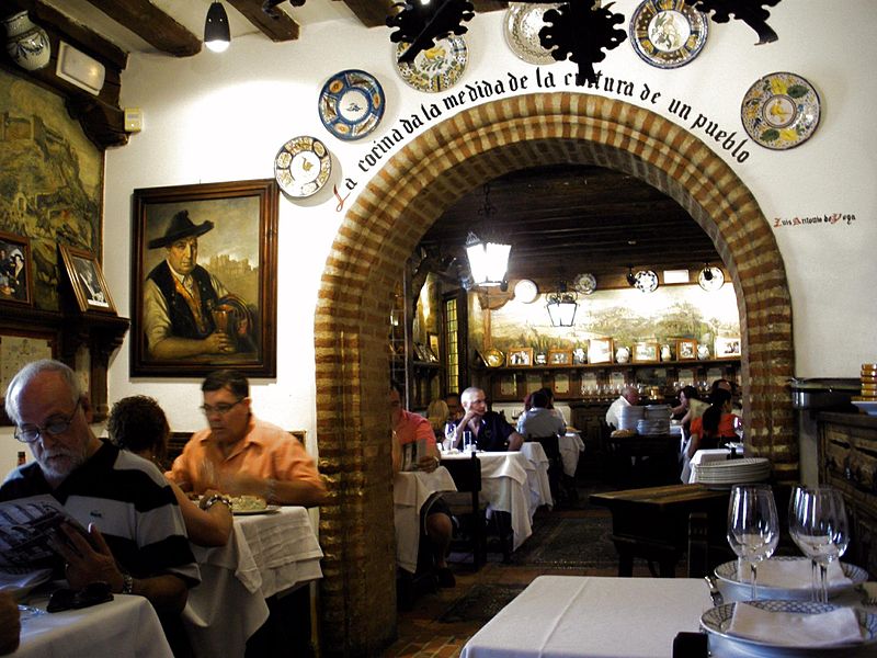 Restaurante Meson Candido otro salón