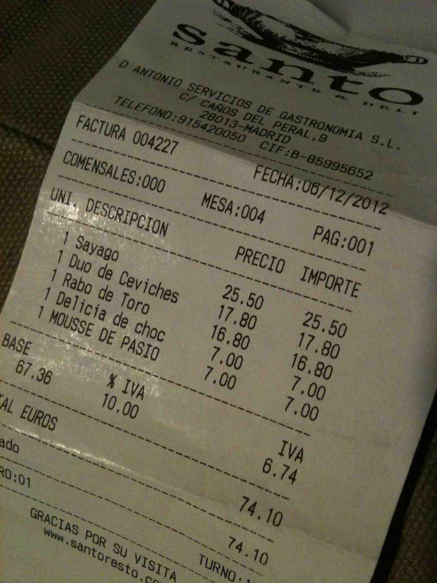 Restaurante Santo Restaurante & Deli 