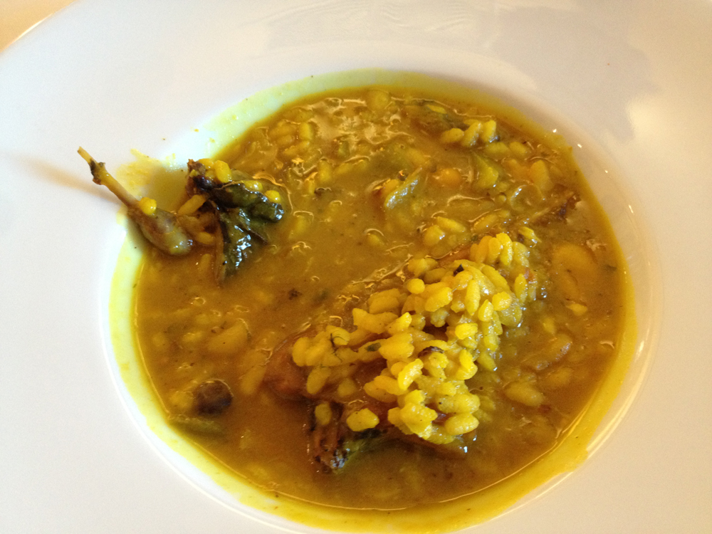 Restaurante Cal Paradís Arroz de conejo y perdiz