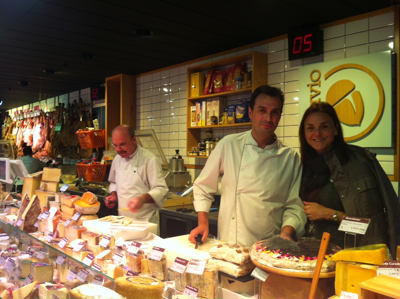 Mercado de San Antón. Charcutería de Octavio