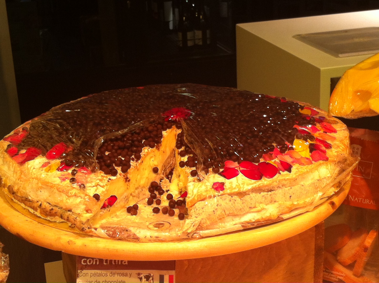 Mercado se San Antón, brie relleno con trufa