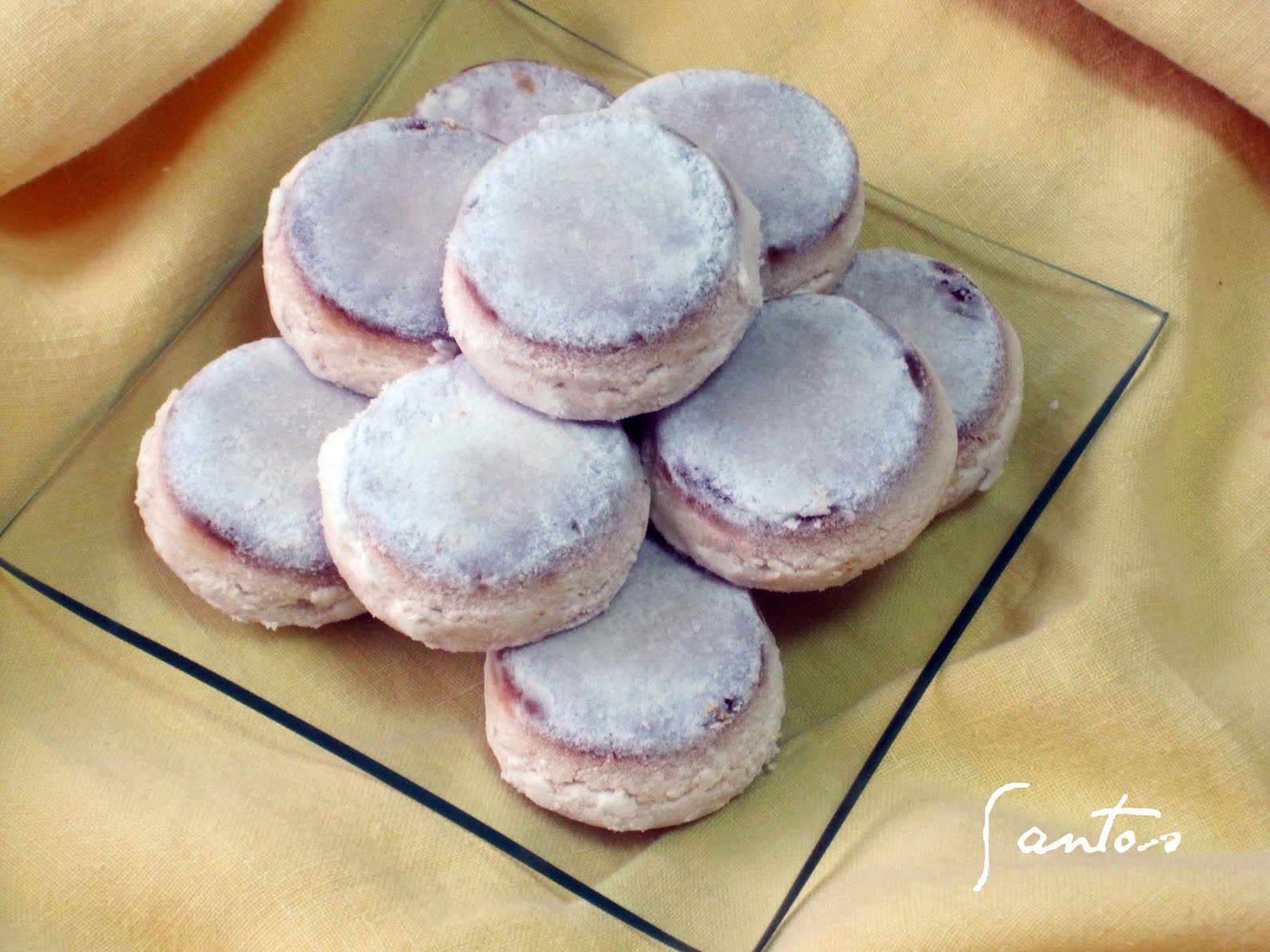 Y esto un mantecado! Nevaditos! Me encantan!