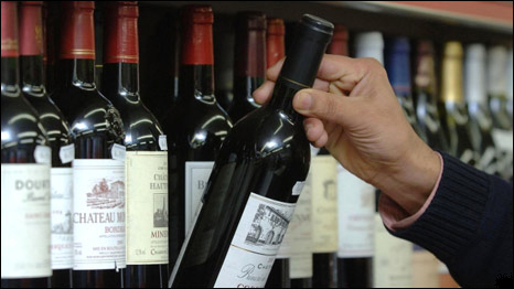 Consumo de vino