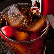 Cóctel sin alcohol Roy Rogers