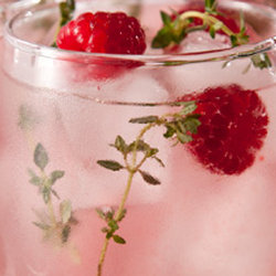 Cóctel sin alcohol Peach Melba