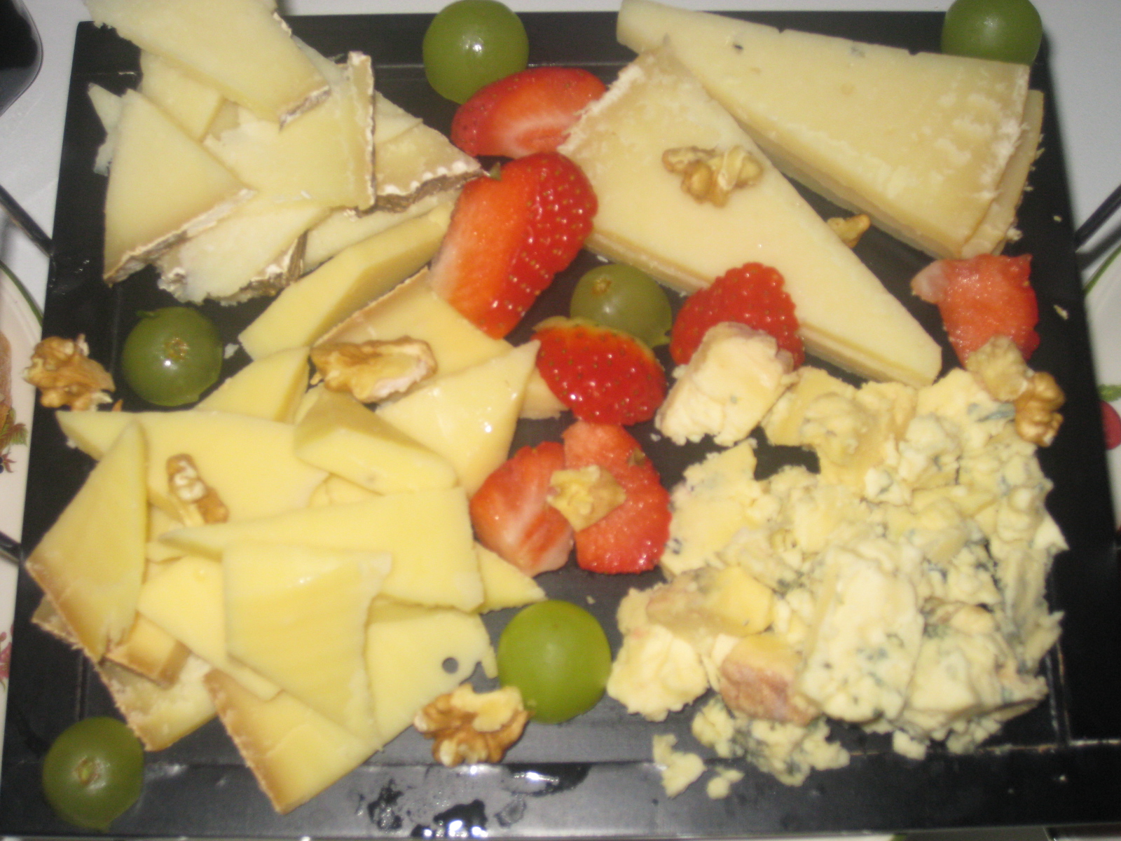 Ese postre de quesos. Stilton, Apezenller, Ahumado de Idiazabal y oveja zamorano