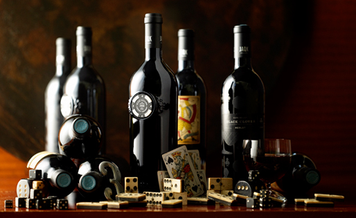 Botellas vino poker