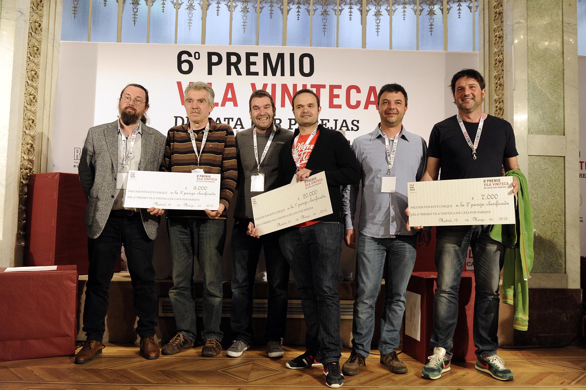 ganadores 6 premio cata por parejas vila viniteca 2013
