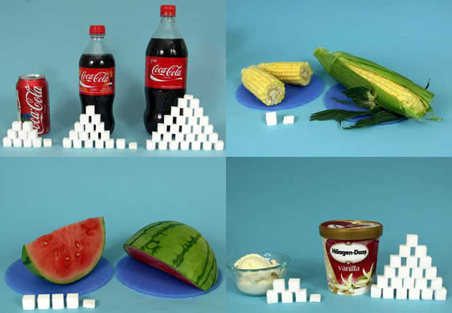 Azúcar de la coca cola