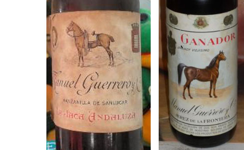Manzanilla y Brandy de Manuel Guerrero y Cia.