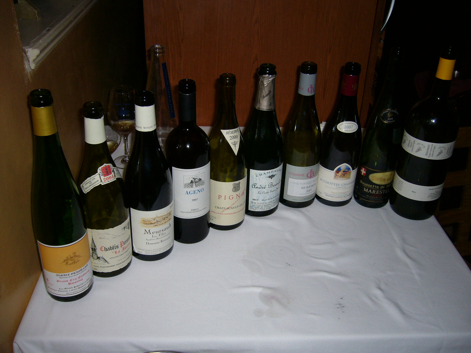 Restaurante Villa Mas Los vinos del festín