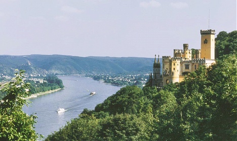 Vistas del Rin en Rheinland Pfalz