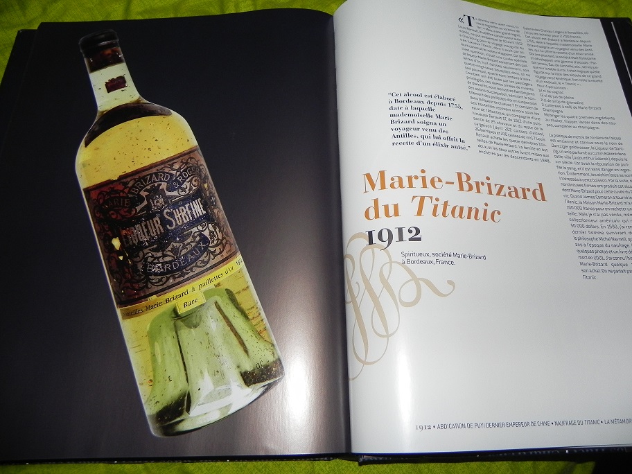 Marie Brizard del Titanic 1912
