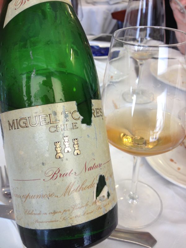 Primer vino de Torres en Chile!