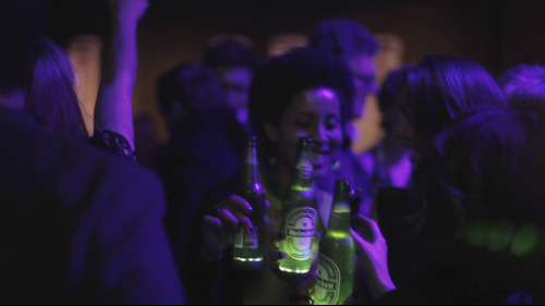 Interacción en una fiesta con Heineken Ingnite