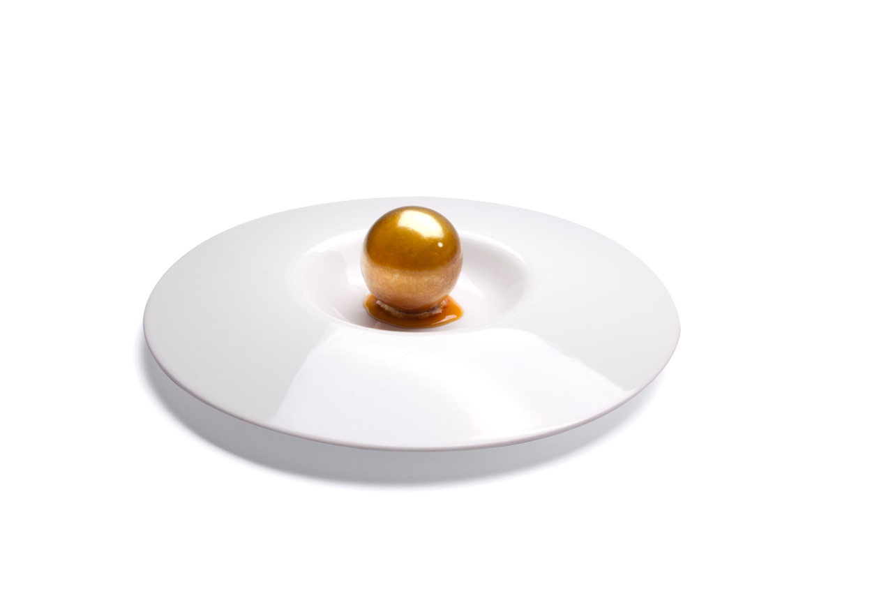 Flan de caramelo de El bohío