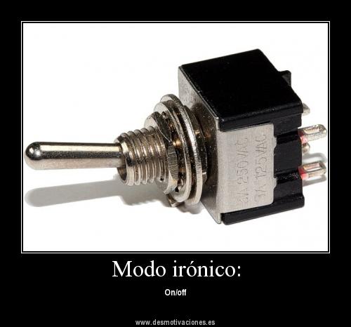 Lo tenía en ON
