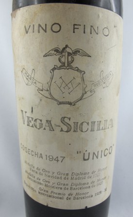Vega Sicilia Unico 1947