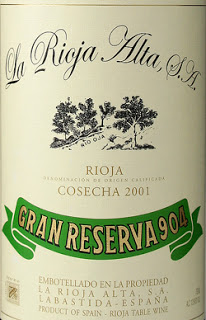 La Rioja Alta Gran Reserva 904 2001