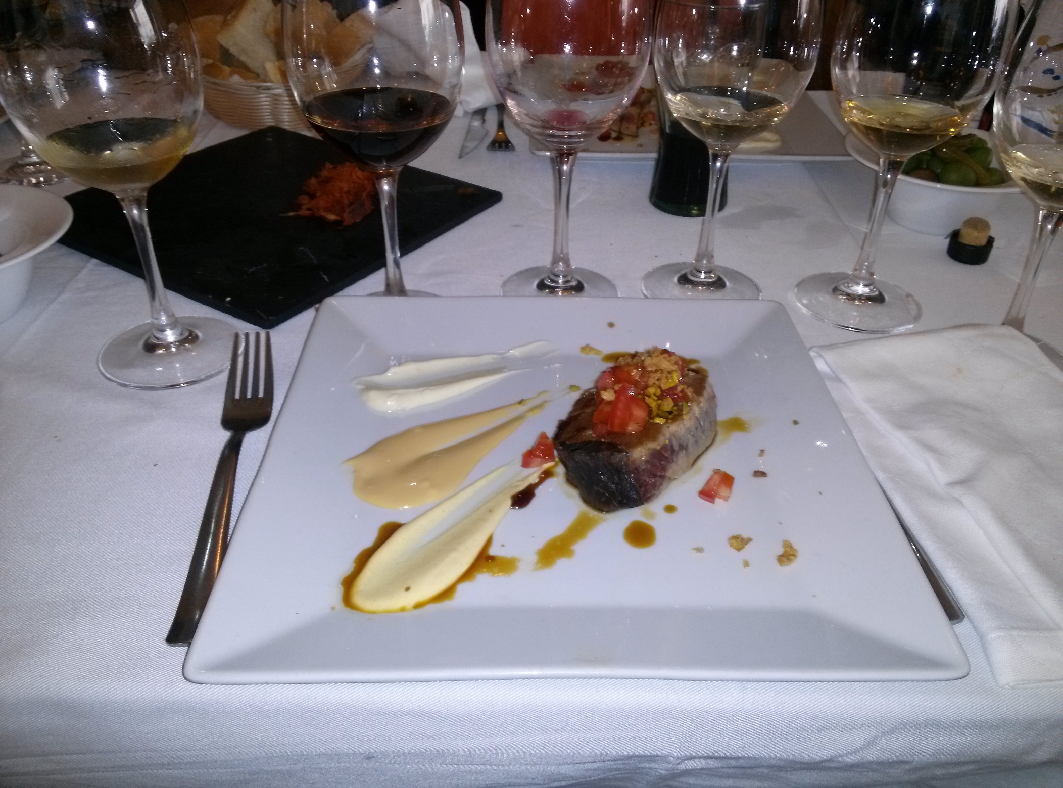 Atún a las 3 salsas