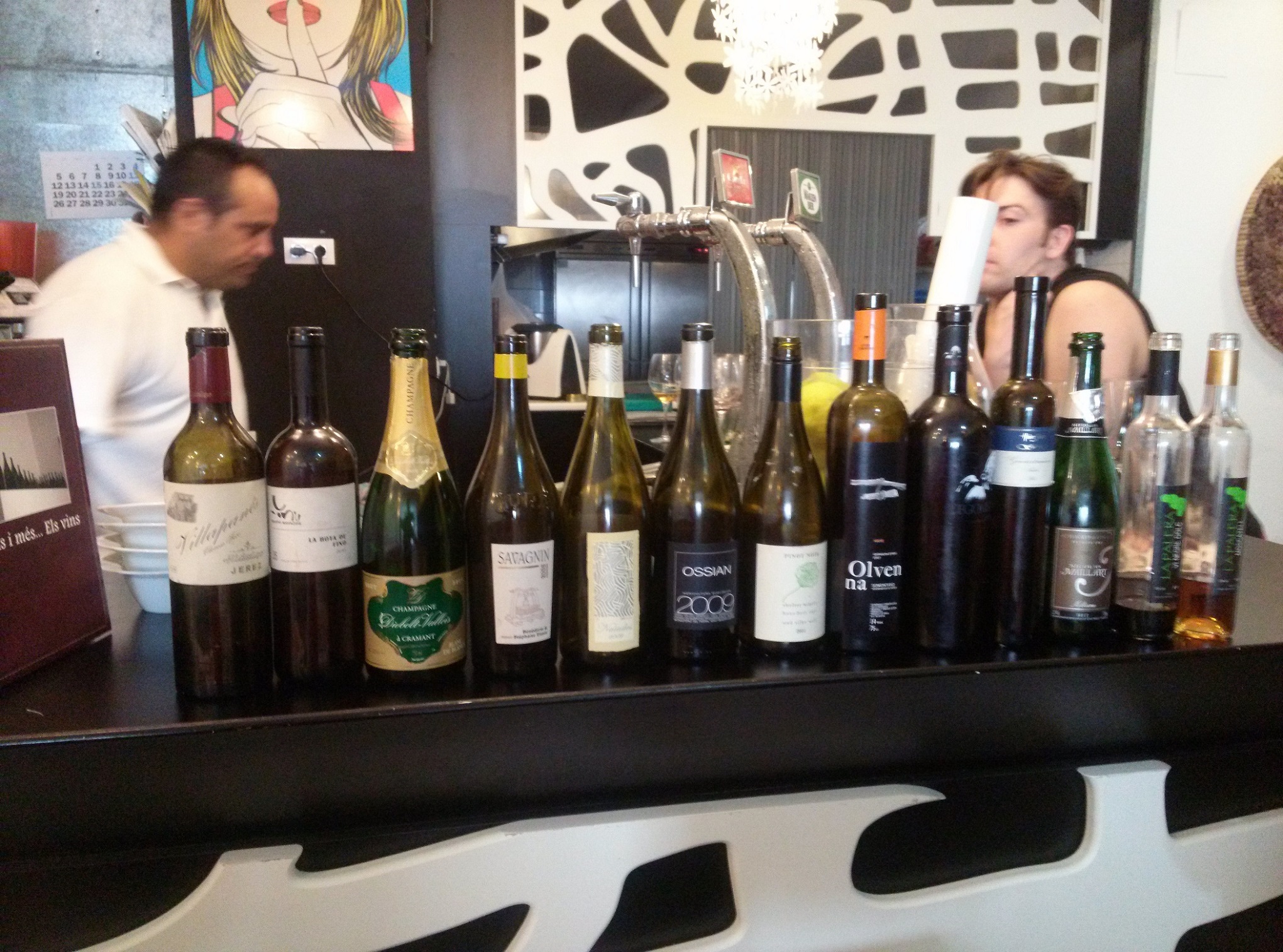 Los vinos del Festival