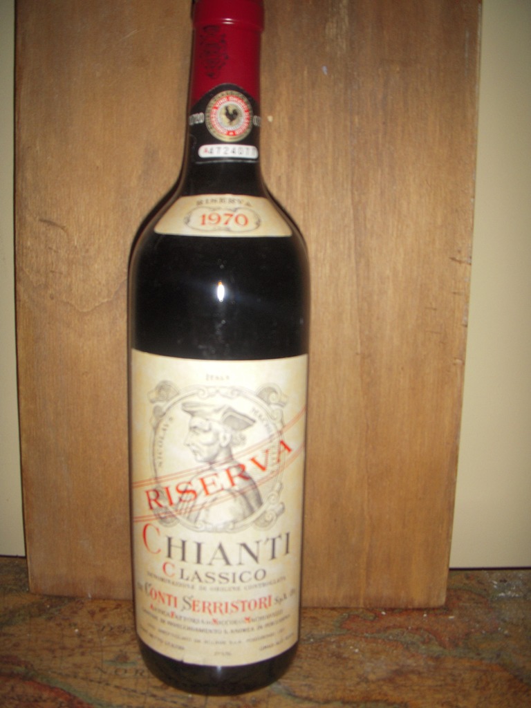 Esta me encanta... Chianti Riserva 1970 de la 